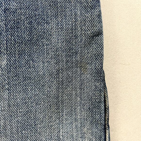 Levis 559 Jeans Mens 34x32 Blue Denim Relaxed Fit Straight Leg Dark Stone Wash - Picture 7 of 13